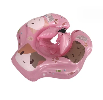 Круг для обучения плаванию Baby swim ring до 4 лет, розовый