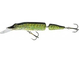 Воблер Jaxon Holo Select Pike 2-section, 12 см - 13 г