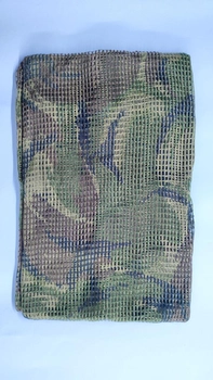 Маскировочный шарф камуфляжная сетка Снайперский (тактический) 180×80 Британский камуфляж