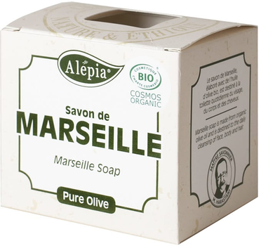 Stałe mydło Alepia Marseilles Bio 100% Olive 230 g (3700479109576)