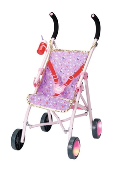 Wózek dla lalki BABY BORN Urodzinowy - Jasne światełka (829950-116721)