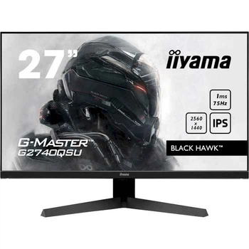 Монітор 27" Iiyama G-Master G2740QSU-B1 (G2740QSU-B1) 2560x1440 (QHD, 2K) IPS 75 Hz Б/в