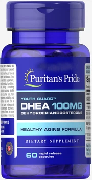 Спеціальний продукт Puritan's Pride DHEA 100 mg 60 капсул (4384301536)