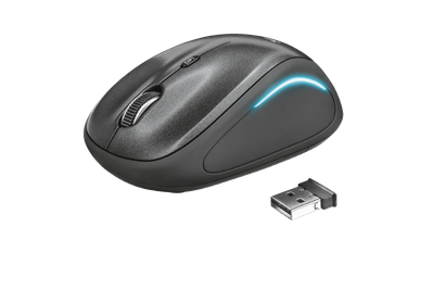 Бездротова миша TRUST Yvi FX wireless mouse - black (TR22333)