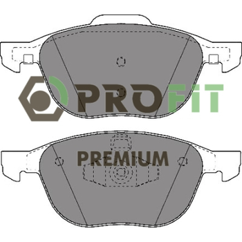 Гальмівні колодки Profit 5005-1594