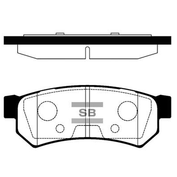 Тормозные колодки HI-Q SP1257