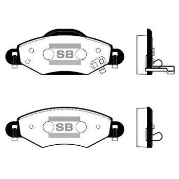 Тормозные колодки HI-Q SP1419