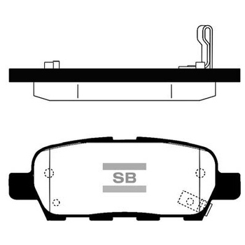 Гальмівні колодки HI-Q SP1184