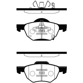 Гальмівні колодки HI-Q SP1573