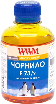 Чорнило WWM E73 Epson Stylus CX3700/TX119/TX419 200 мл Yellow (E73/Y)