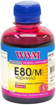 Чорнило WWM E80 Epson L800 200 мл Magenta (E80/M)