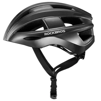 Вело шлем с USB мигалкой ROCKBROS ZK-013 (55-60 см) In-Mold Серый (RB-ZK-013-2778)