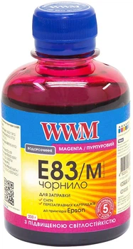 Чернила WWM E83 Epson Stylus Photo T50/P50/PX660 200 мл Magenta (E83/M)