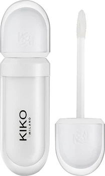 Крем для губ с эффектом увеличения объема Kiko Milano Lip Volume Plumping Effect Lip Cream 02 Transparent