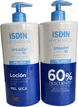 Лосьйон для тіла Isdin Ureadin Lotion 10 Intense Hydration 2x750 мл (8429420136878)
