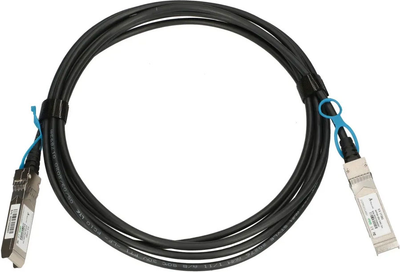 Оптичний патч-корд ExtraLink SFP28 DAC 25Gbps 1 м Black (5903148917375)