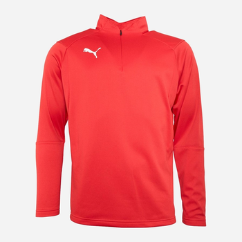 Кофта спортивна чоловіча Puma Liga Training 1/4 Zip Top 65560601 S Червона (4059504555734)