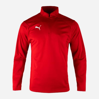 Кофта спортивна чоловіча Puma Liga Training 1/4 Zip Top 65560601 M Червона (4059504555604)