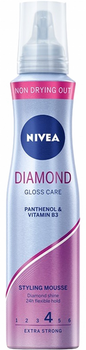 Pianka do włosów Nivea Diamond Gloss Care 150 ml (4005808317776)