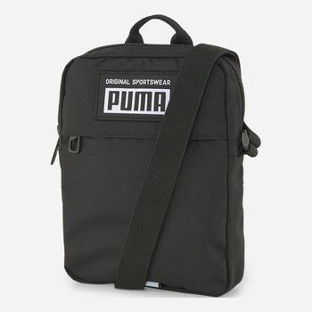 Torebka na ramię męska Puma Academy Portable 07913501 Czarna (4065449747332)