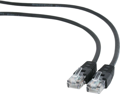 Патч-корд Gembird UTP PP12 Cat 5e RJ-45 10 м Black (8716309038591)