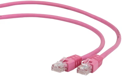 Патч-корд Gembird UTP PP12 Cat 5e RJ-45 5 м Pink (8716309077897)