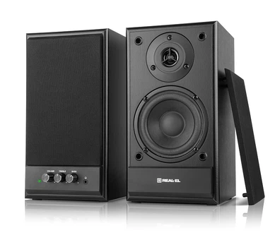 Колонки 2.0 REAL-EL S-305 черные