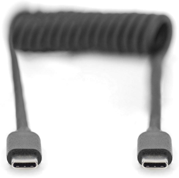 Kabel Digitus USB Type-C – USB Type-C 60W 1 m Black (4016032482550)