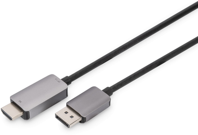 Kabel Digitus DisplayPort – HDMI 8K 60 Hz 1.8 m Black (4016032484196)