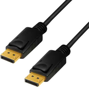 Kabel Logilink DisplayPort – DisplayPort 1.4 8K 60 Hz 3 m Black (4052792051919)