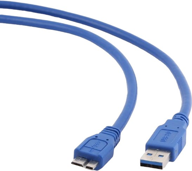 Кабель Cablexpert USB-A – micro-USB 0.5 м Blue (5901500504744)