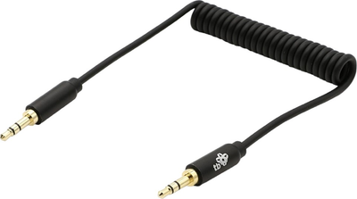 Kabel TB mini-jack 3.5 mm – mini-jack 3.5 mm AUX 1 m Black (5901500509015)