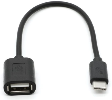 Кабель TB OTG USB AF – USB Type-C 15 см Black (5901500509251)