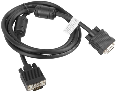Kabel Lanberg VGA – VGA 1.8 m Black (5901969413861)