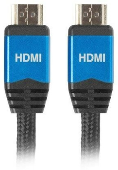 Kabel Lanberg Premium HDMI – HDMI v2.0 1 m Black (5901969416169)