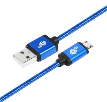 Кабель TB USB – micro-USB 1.5 м Blue (5902002045278)