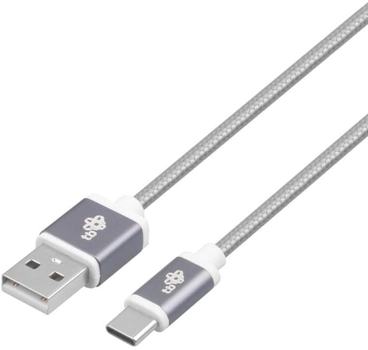 Кабель TB USB-А – USB Type-C 1.5 м Grey (5902002186681)