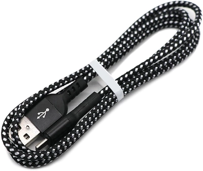 Кабель Maclean USB-A – USB Type-C 2.4A Fast Charge 2 м Black (5902211124498)