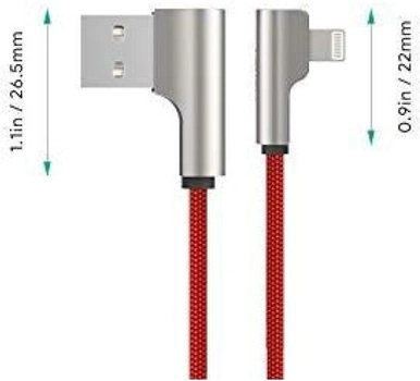 Кабель Aukey USB – Lightning 2 м Red (5902666661913)