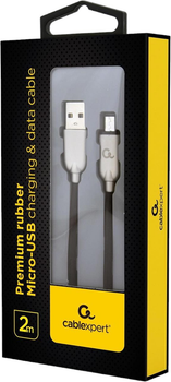 Кабель Gembird USB-A 2.0 – micro-USB 2 м Black (8716309108157)