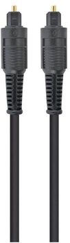 Кабель оптичний Cablexpert Toslink - Toslink 1 м Black (8716309067416)