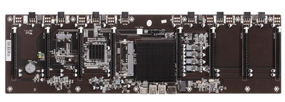 Мат.плата з процесором AFOX AFHM65-ETH8EX, Celeron, 1xDDR3L SO-DIMM, Int.Video, 1xSATA2, 1mSATA, 8xPCI-E 16x, RTL811, 4xUSB2.0, HDMI, 170 мм x 570 мм