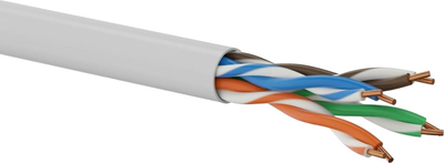 Kabel Alantec U/UTP Cat 5e Eca 24 AWG PVC 305 m Grey (5901738551336)