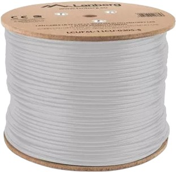 Кабель Lanberg UFTP Cat 6a 305 м Grey (5901969427653)