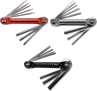 Набор ключей шестигранных YATO HEX H1.5-H8, TORX T6-T25 24 шт (YT-05640)