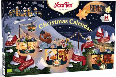 Трав'яний чай Yogi Tea Christmas Advent Calendar 24 шт (4012824723566)