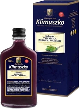 Suplement diety Klimuszko Nalewka Wspierająca Prace Wątroby 200 ml (5900588004818)