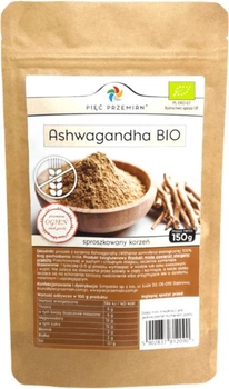 Suplement diety Piec Przemian Ashwagandha bio 150 g (5902837812090)