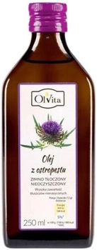 Харчова добавка Olvita Milk Thistle Oil Cold-Pressed 250 мл (5902841302594)