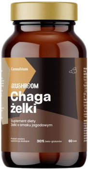 Suplement diety Cannabium Mushroom Chaga 60 żelek (5903268552531)